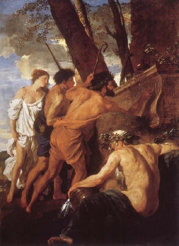 Eats in Arcadia ego, Nicolas Poussin